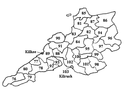 Kilrush Union Map