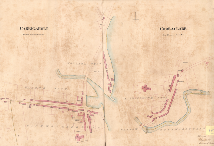 Carrigaholt and Cooraclare, Feb 1848