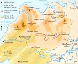 The main features and places of the Burren